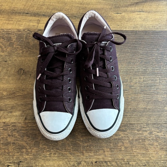 Converse Shoes - Converse All Star Low Top Purple Sneakers Women’s Size 8